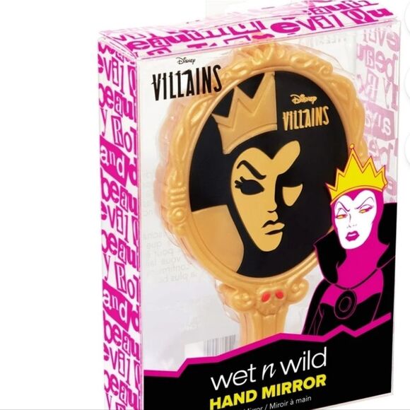 Wet-n-Wild X Disney Villains Hand Mirror- Gold/Black - Picture 7 of 11